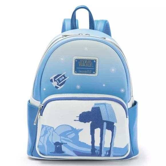 Disney Parks Loungefly Star Wars Hoth Echo Base Mini Backpack - NEW