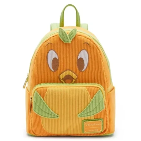 Disney Parks Orange Bird Corduroy Loungefly Backpack Pastel - NEW