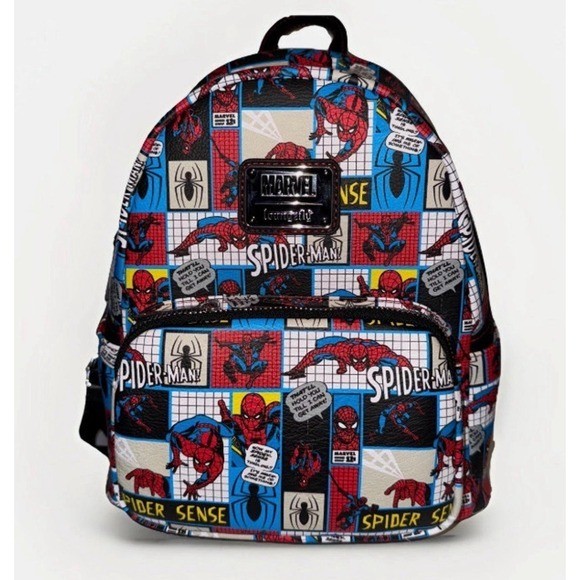 Disney Parks - Marvel Spider-Man Spider Sense - Loungefly Mini Backpack - 2025