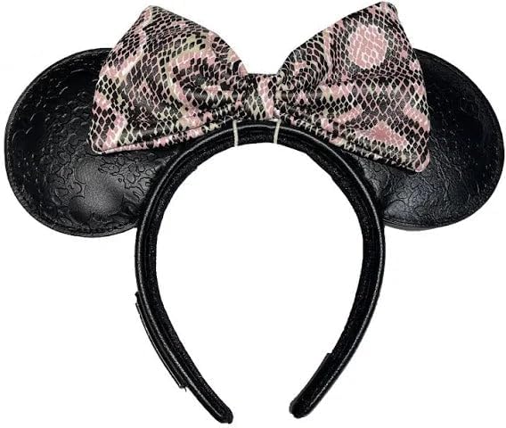 Disney Parks Loungefly Minnie Mouse Animal Kingdom Exclusive Ears Headband - NEW