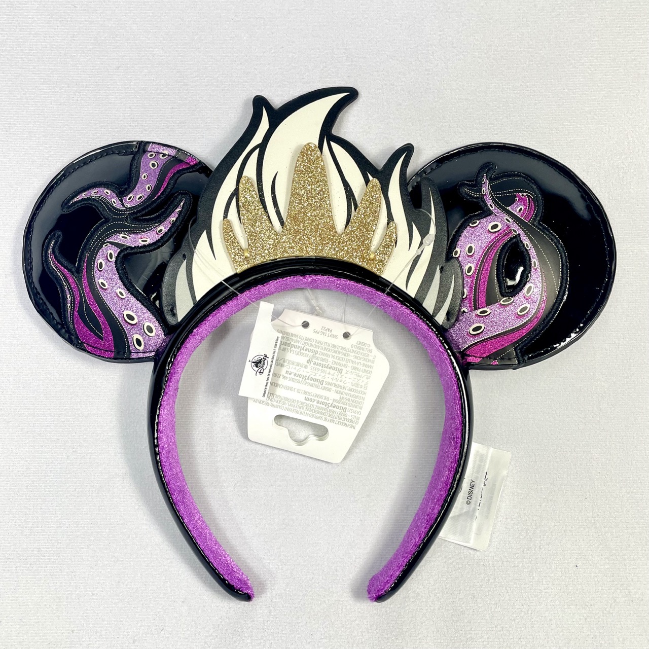 Disney Parks Ursula Villain Little Mermaid Ears Headband - NEW