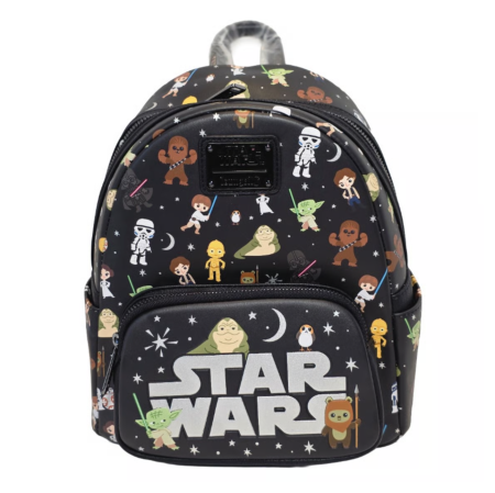 Disney Parks Loungefly Star Wars Characters Backpack 2024 - NEW