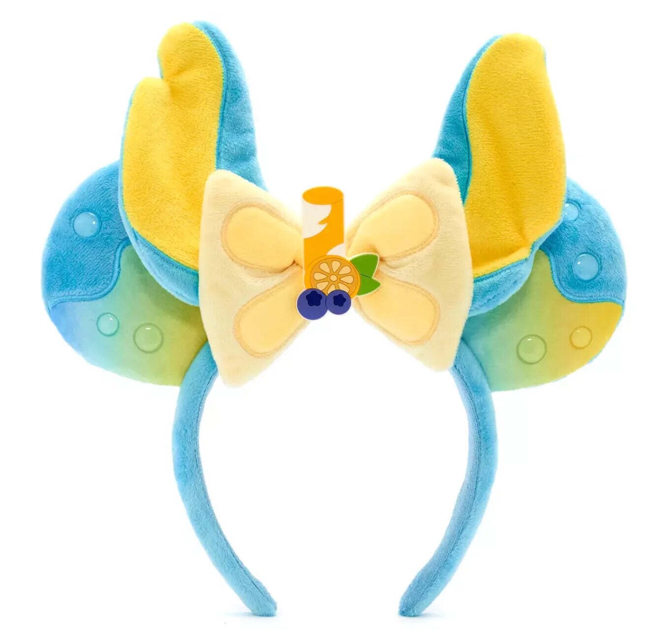 Disney Parks Stitch Blueberry Lemonade Munchlings Ears Headband Picnic - NEW