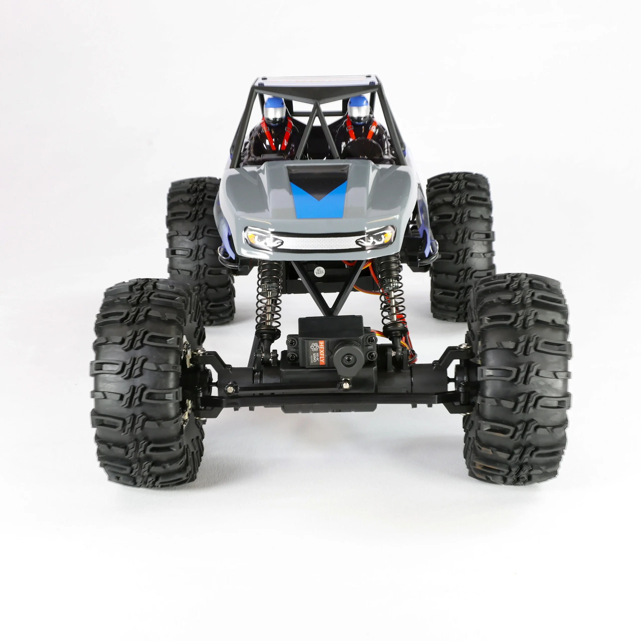 Redcat Danchee Ridgerock RC Crawler - 4 Wheel Steering - 1:10 Brushed Rock Crawler - Image 11