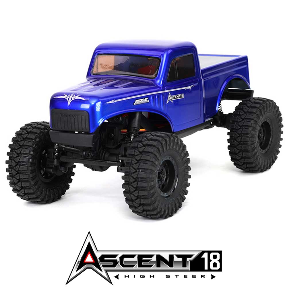 Redcat Ascent 18 1/18 Scale Brushed Electric Rock Crawler - Image 4