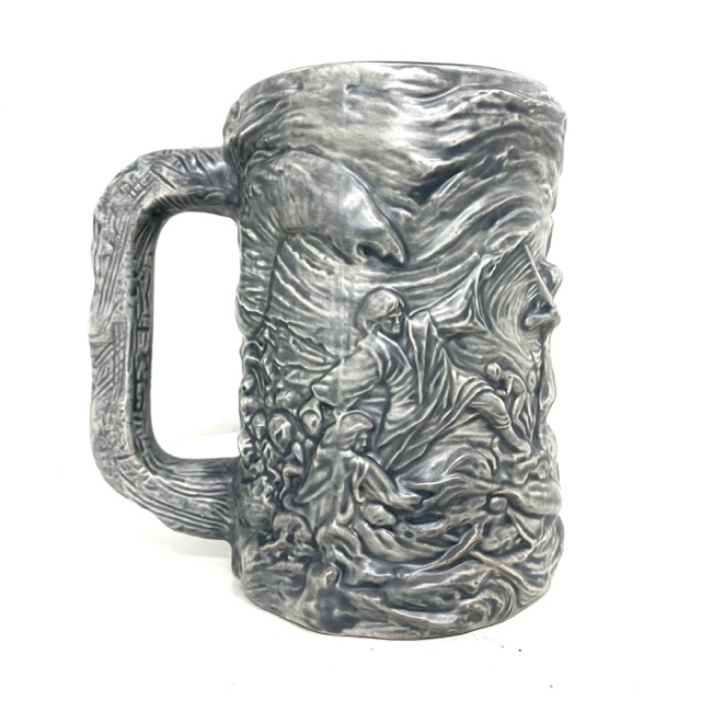Disney Parks - Star Wars Galaxy’s Edge - Dok Ondar Jedi Battle Scene Sculpture Mug