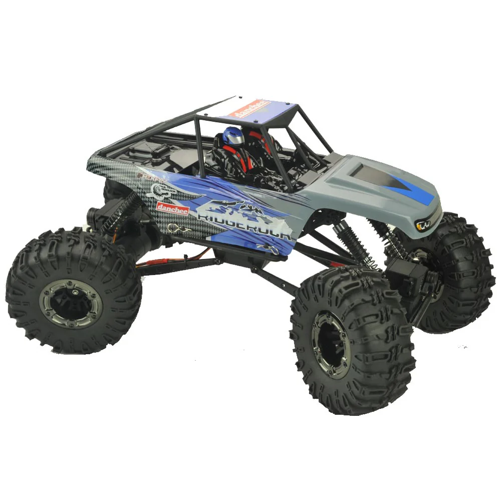 Redcat Danchee Ridgerock RC Crawler - 4 Wheel Steering - 1:10 Brushed Rock Crawler - Image 6