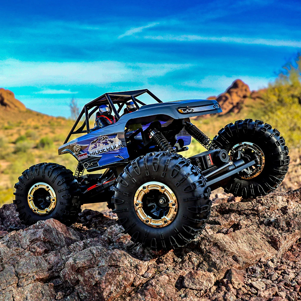 Redcat Danchee Ridgerock RC Crawler - 4 Wheel Steering - 1:10 Brushed Rock Crawler - Image 15