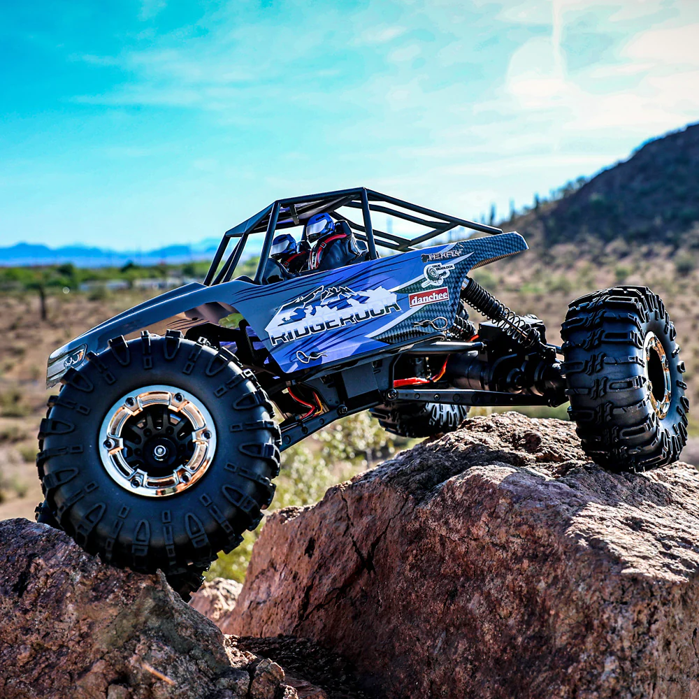 Redcat Danchee Ridgerock RC Crawler - 4 Wheel Steering - 1:10 Brushed Rock Crawler - Image 13