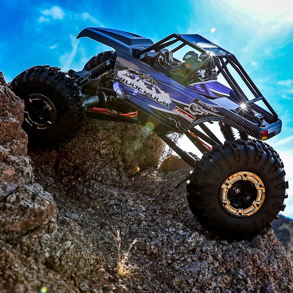 Redcat Danchee Ridgerock RC Crawler - 4 Wheel Steering - 1:10 Brushed Rock Crawler - Image 12