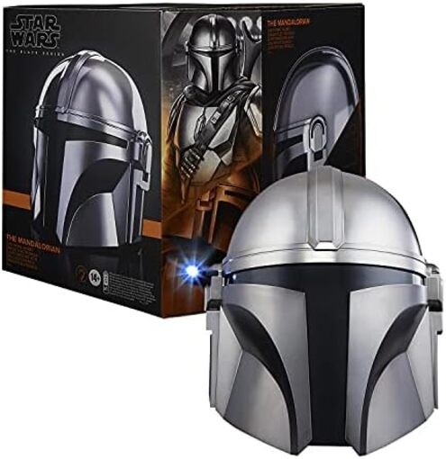 Disney - Star Wars - The Black Series - The Mandalorian Electronic Helmet - Hasbro