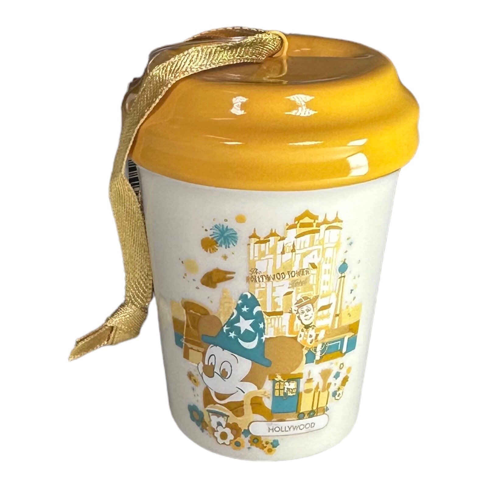 Disney Parks - Hollywood Studios - Vintage Icons Starbucks Tumbler Ornament 
