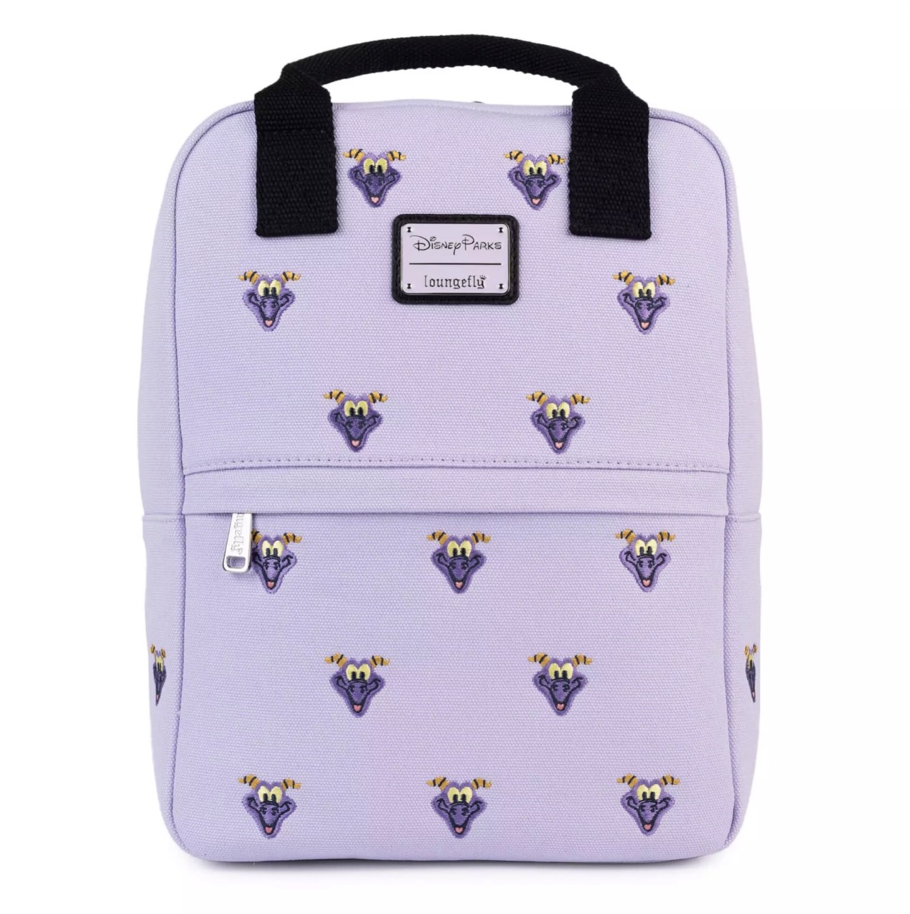 Disney Parks Figment Loungefly Canvas Purple Backpack - 2025
