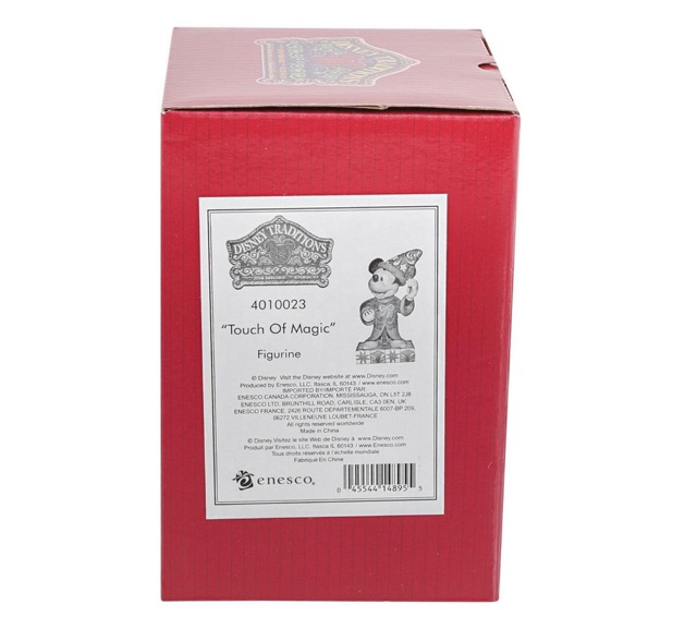 Disney Traditions Collection - Jim Shore - Sorcerer Mickey Mouse Holding Wand Figurine - 2007 - Image 5