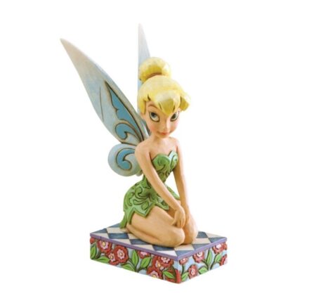 Disney Traditions - Jim Shore - Peter Pan - Tinker Bell Seated Pose Figurine - 2008