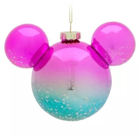 Disney - Mickey Ears Icon Ornament - Mickey Mouse Ombre